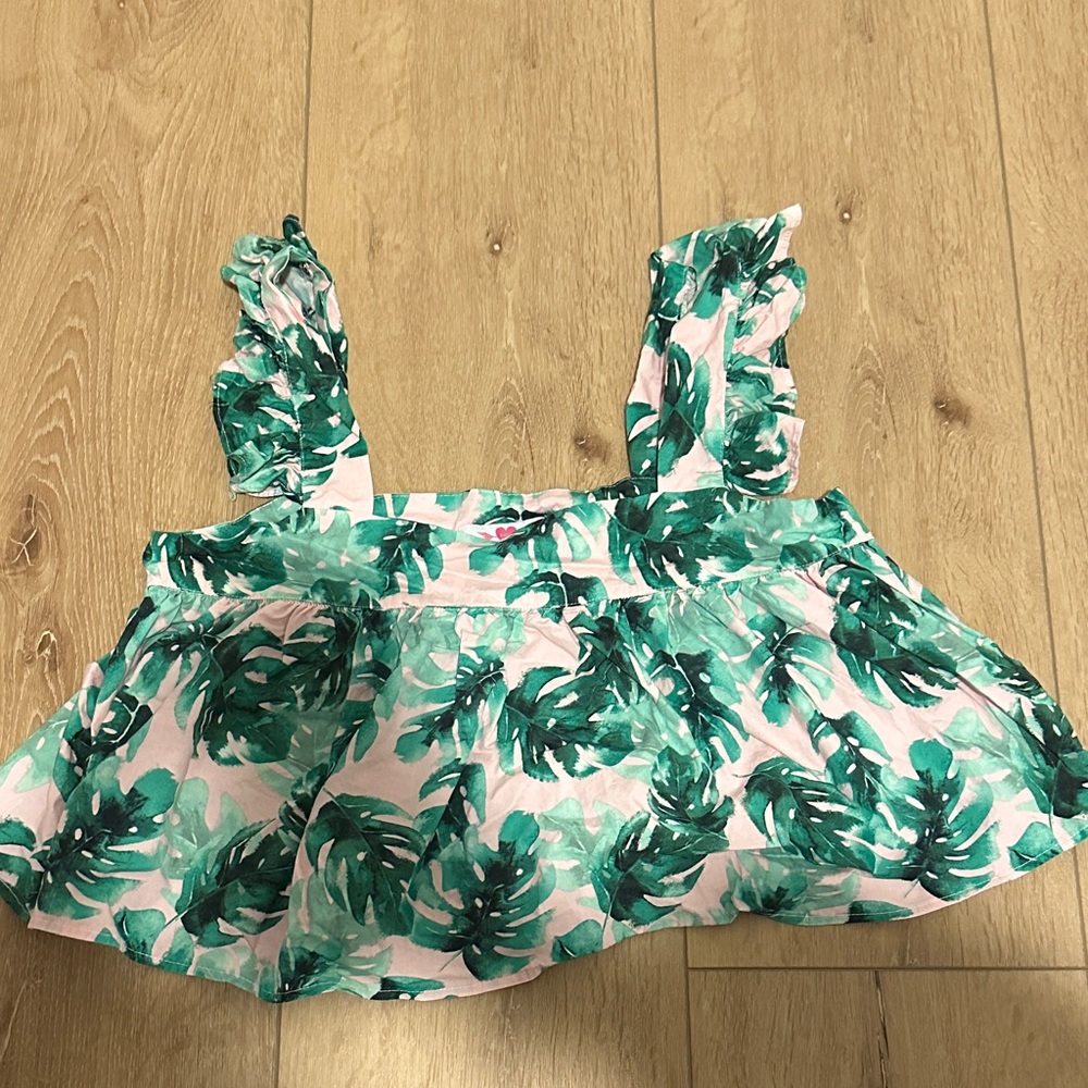 Buddy Love Palm Tank Top SIZE S